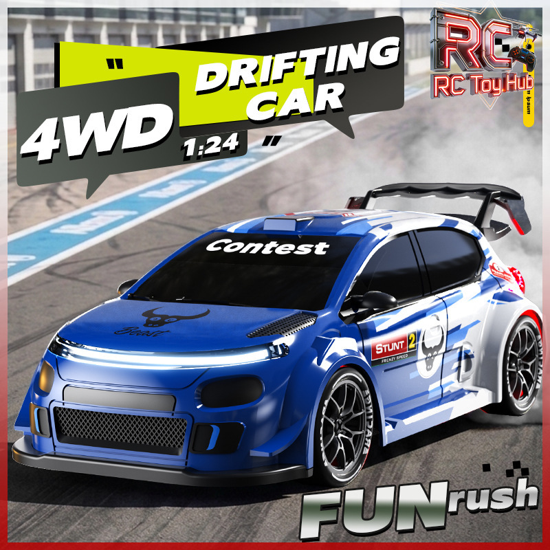 Carro de Drift RC de Simulação - Rc Drift Car 1 24 Scale 4Wd avaliação e preço