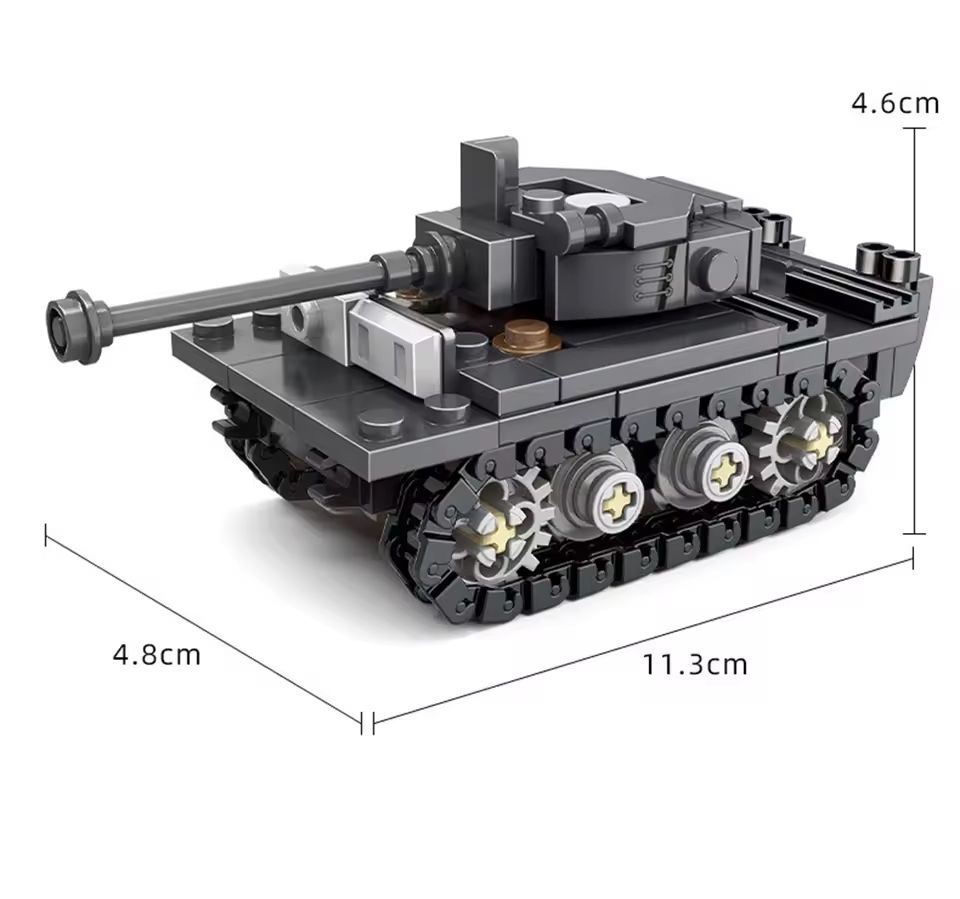 Modelo DIY do Tanque Pesado Ki - Lego Compatible Military Tank avaliação e preço