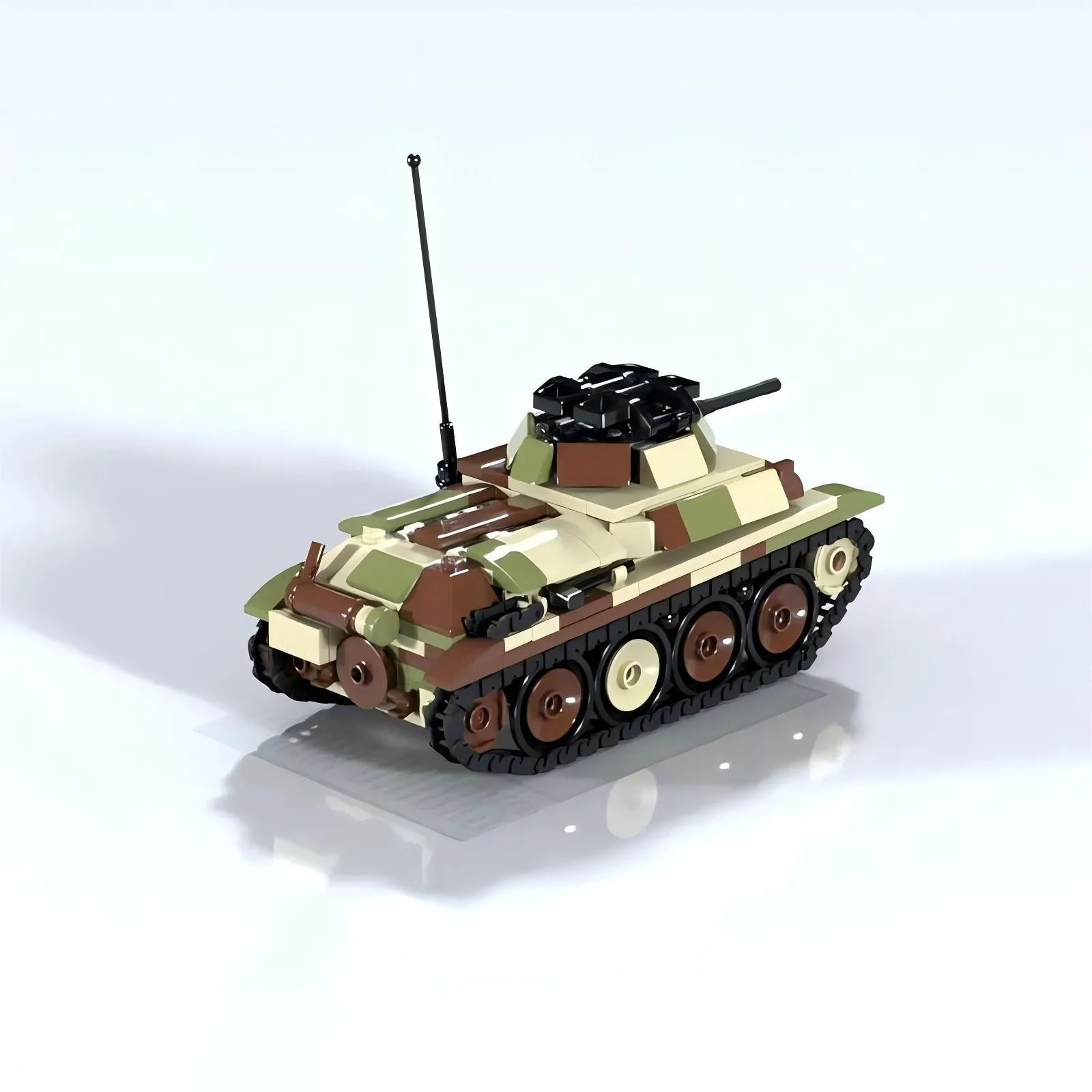   Blocos de Montar de Veículo  - Lego Compatible Military Tank avaliação e preço